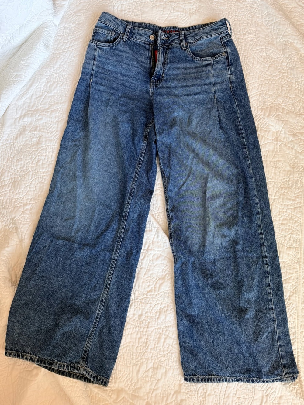 Lucky Brand Light Blue Palazzo Wide Leg Jeans